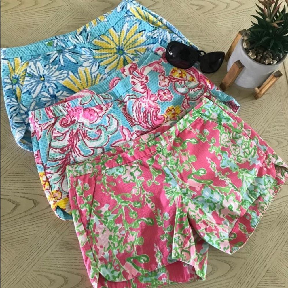 A set of 3 Lily Pulitzer size 00 tropical 🌴 print 